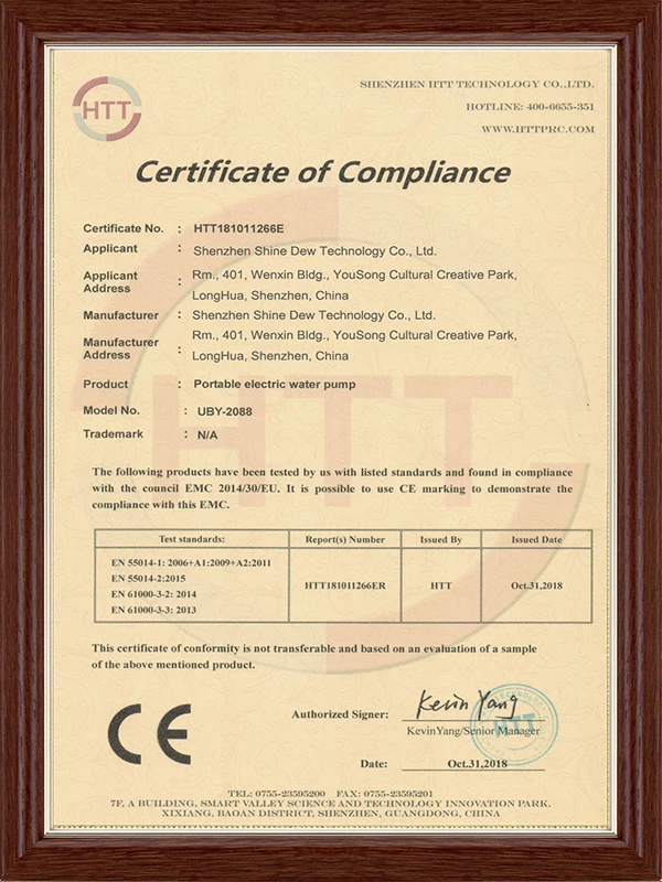 ISO 9001:2008 Certificate