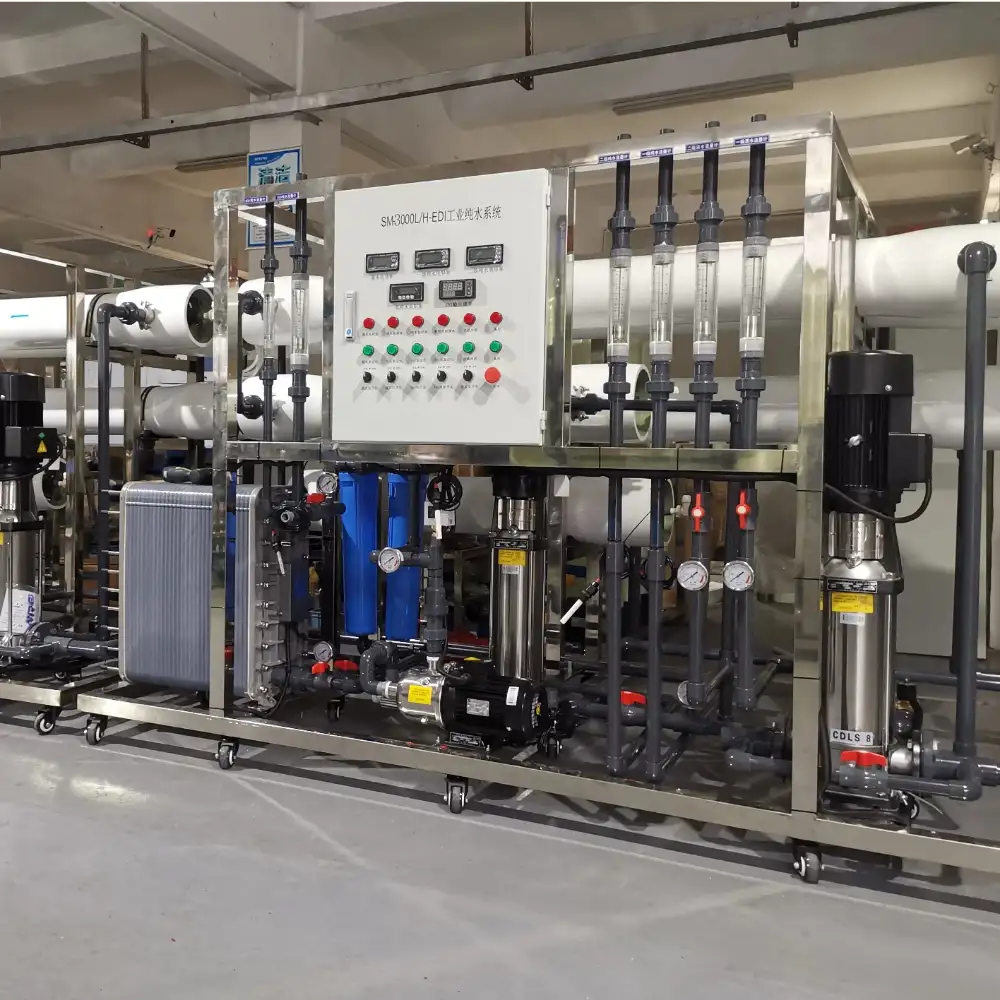 EDI Ultra Pure Deionized Water Plant Machine System for Drinking Water