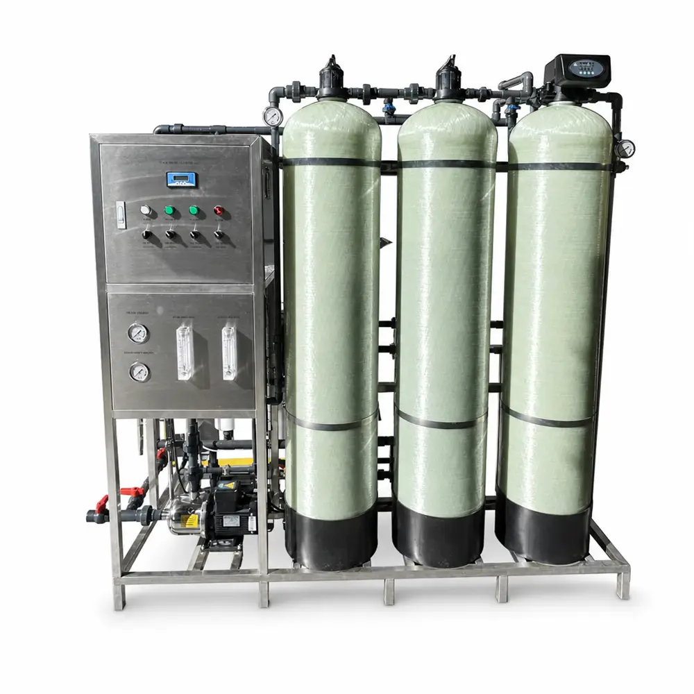 Versatile 1000lph Industrial Reverse Osmosis Drinking Water Treatment System Equipment